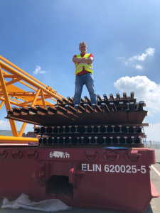 75 tons of rails top inspection