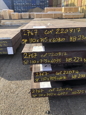 tool steel plate 2767