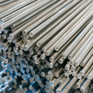 Cold finished stainless steel bars in bundle